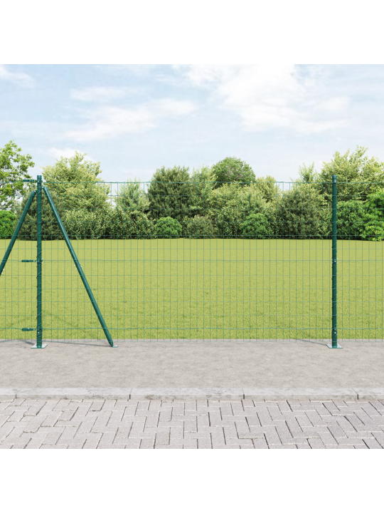 Euro aita 7 flange pylväillä 1.2x10 m galvanoitu teräs
