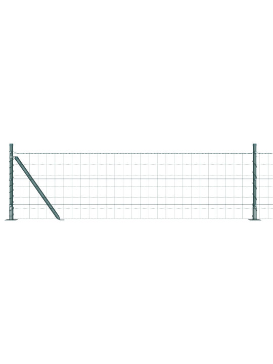 Euro aita 7 flangilla 0.4x10 m galvanoitu teräs