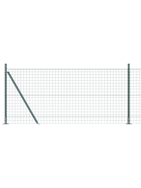 Euro aita 13 flanged postilla 1x25 m galvanoitua terästä