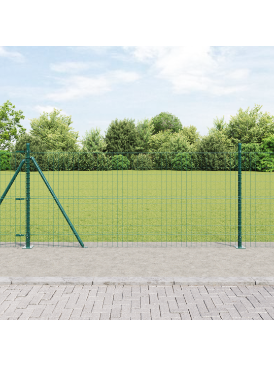 Euroaitaus 13 lentäenankkuroidulla pystytuella 0.8x25 m Galvanoitua terästä