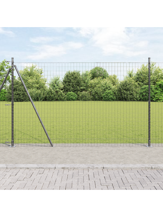Euroaita 7 flanged posts 1.6x10 m galvanoitu teräs