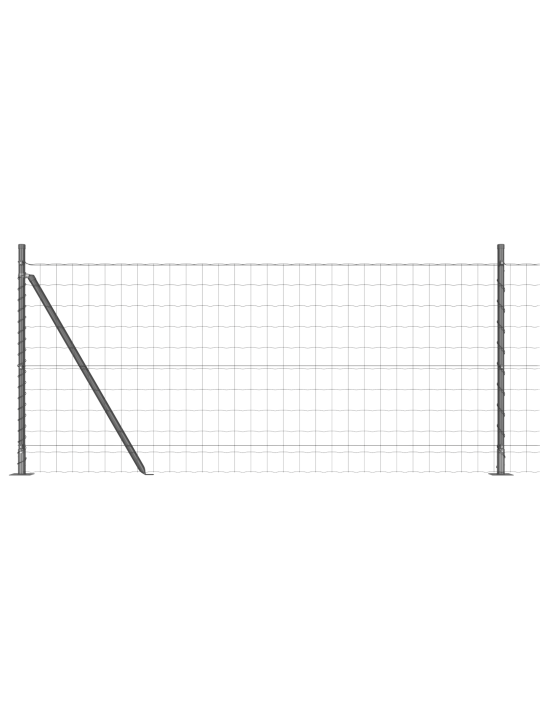Euro Aita 7 Flangitettua Tikkua 0.8x10 m Galvanoitu Teräs
