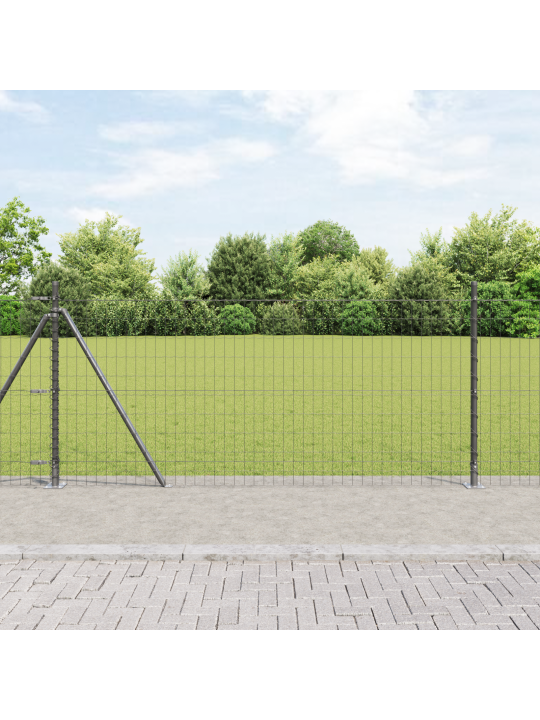 Euro aita 13 flangella 1x25 m galvanoitu teräs