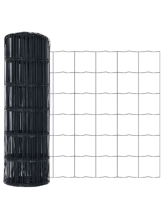 Euro aita 13 flanged posts 0.6x50 m galvanoitua terästä
