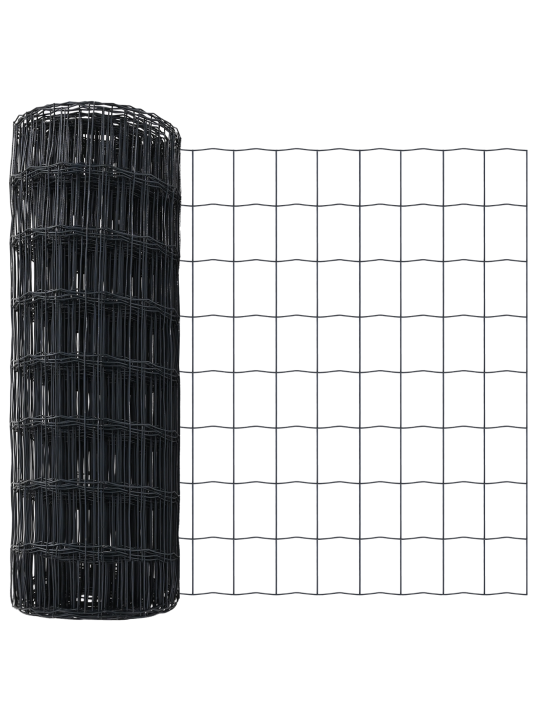 Euro aita 13 flanged posts 0.6x25 m galvanoitu teräs