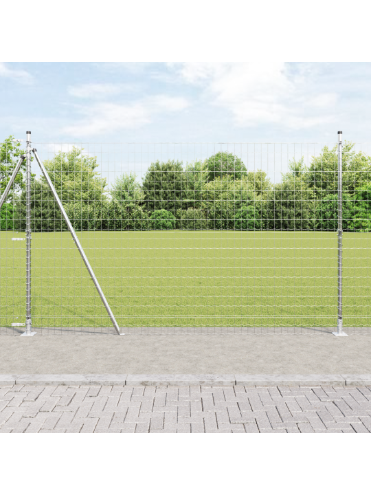 Euro aita 7 flanged posts 1.6x10 m galvanoitu teräs