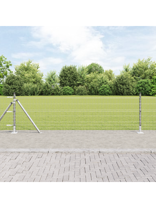 Euro aita 13 flangilla 0.6x25 m galvanoitu teräs