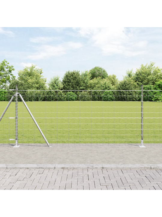 Euro aita 13 flanged postilla 0.8x25 m galvanoitu teräs
