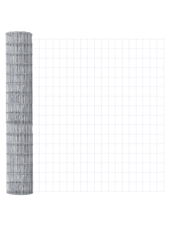 Euro aita 7 flangilla varustetuilla säteillä 1.5x10 m galvanoitu teräs