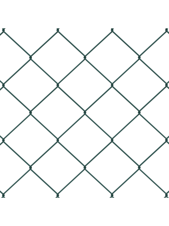 Ketjuaita 13 tolppaa 1,6x25 m galvanoitu teräs vihreä