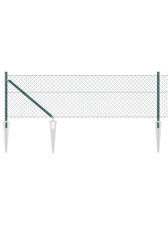 Ketjuaita 13 piikkipostilla 0.4x25 m galvanoitu teräs