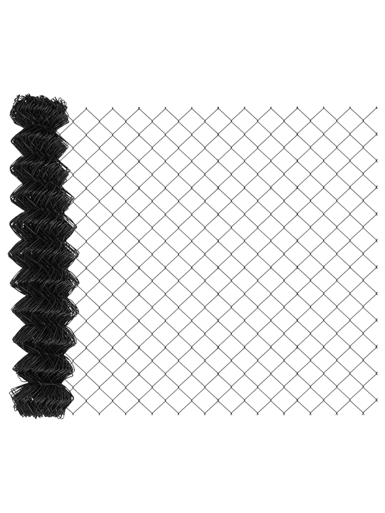 Ketjupitkäaita 7 piikkipostilla 1.2x10 m galvanoitu teräs