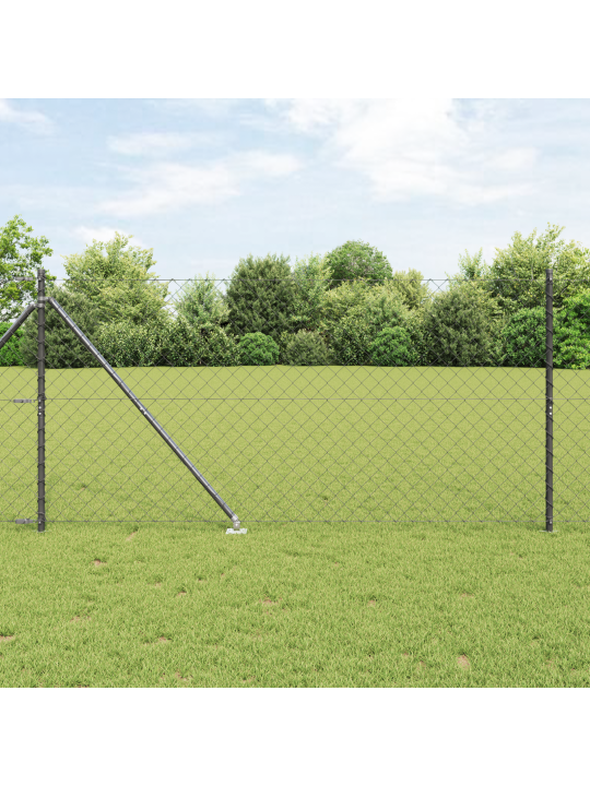 Ketjupitkäaita 7 piikkipostilla 1.2x10 m galvanoitu teräs