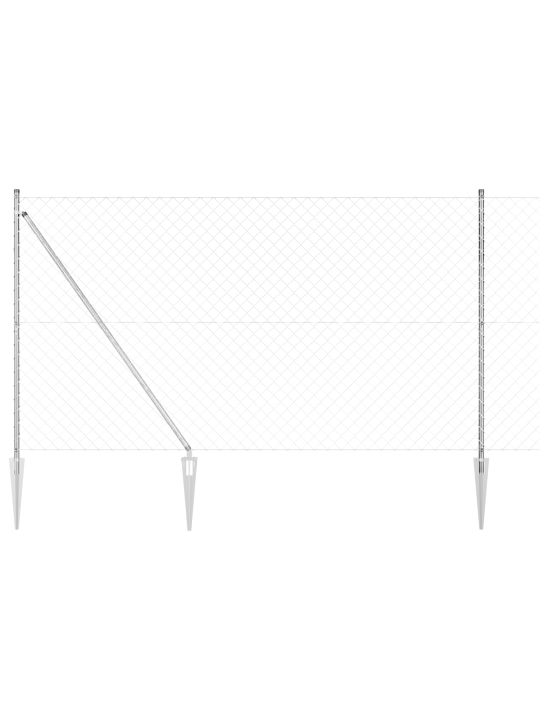 Ketjufreimi 7 piikkipostilla 1.5x10 m galvanoitu teräs