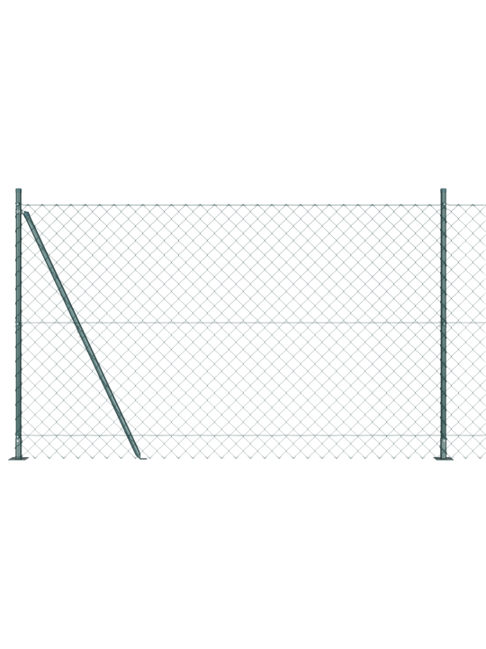 Ketjuaita 7 pulttipostilla 1,6x10 m galvanoitu teräs
