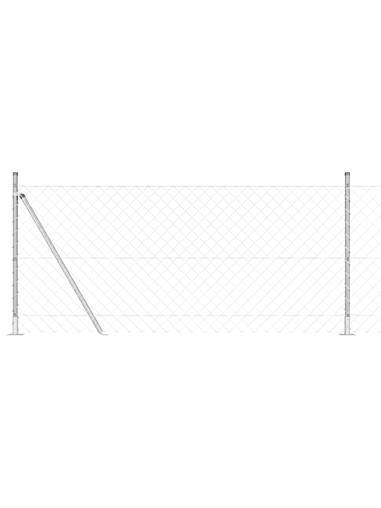 Ketjuaita 7 flangilla 0.8x10 m kuumasinkitystä teräksestä