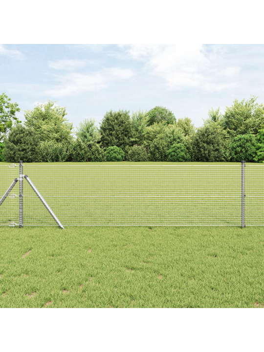 Aitapylvässetti 2 kpl galvanoitu teräs 10 x 0.5 m aitapylvässetti