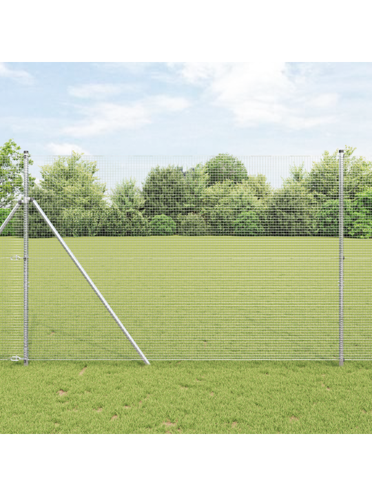 Hitsattu langoitusaita 13 pylväällä 1.5x25 m galvanoitu teräs