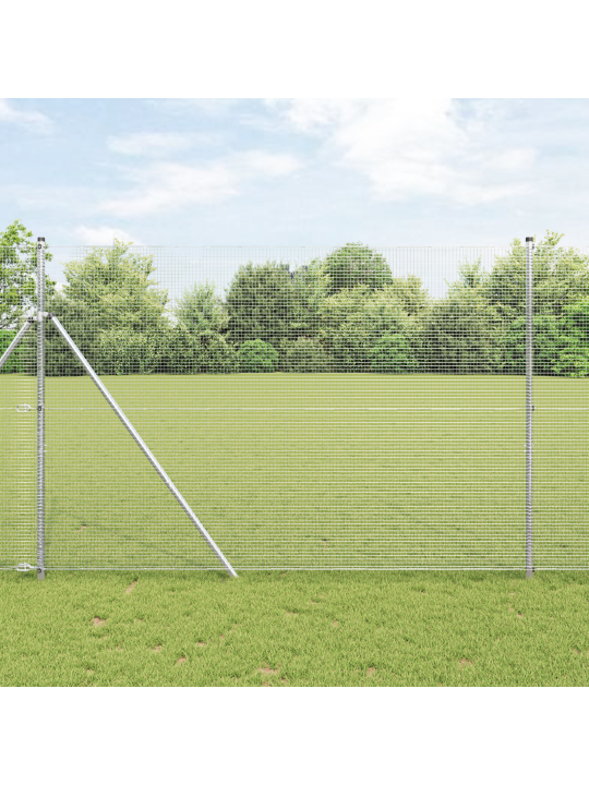 Hitsattu langoitusaita 13 pylvään kanssa 1.6x25 m galvanoitu teräs