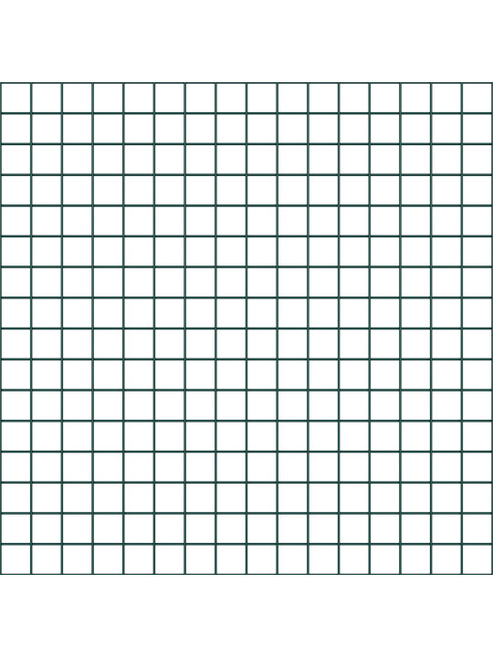 Hitsattu langoitusaita 13 pylväällä vihreä 1.6x25 m teräs