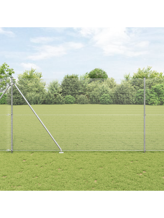 Hitsattu langoitusaita 13 piikkipaalulla 1.6x25 m kuumasinkitty teräs