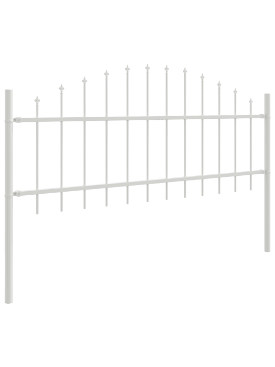 Puutarhajärjestelmä hoop top valkoinen 6,8x0,75 m teräs
