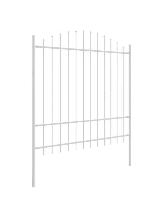 Puutarhaverkko hoop top valkoinen 11,9x1,75 m teräs