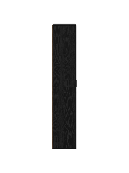 Liukuovi musta tammiviilu 80x35x180 cm tekninen puu