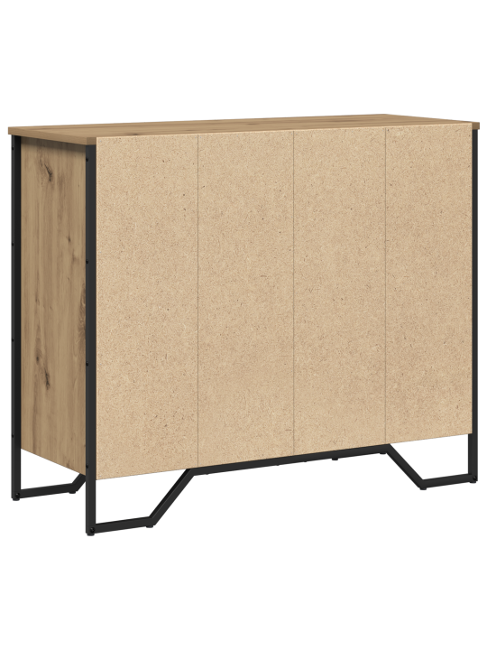 Laatikkokomero käsityöläisten tammi 91x35.5x74.5 cm insinööripuuta