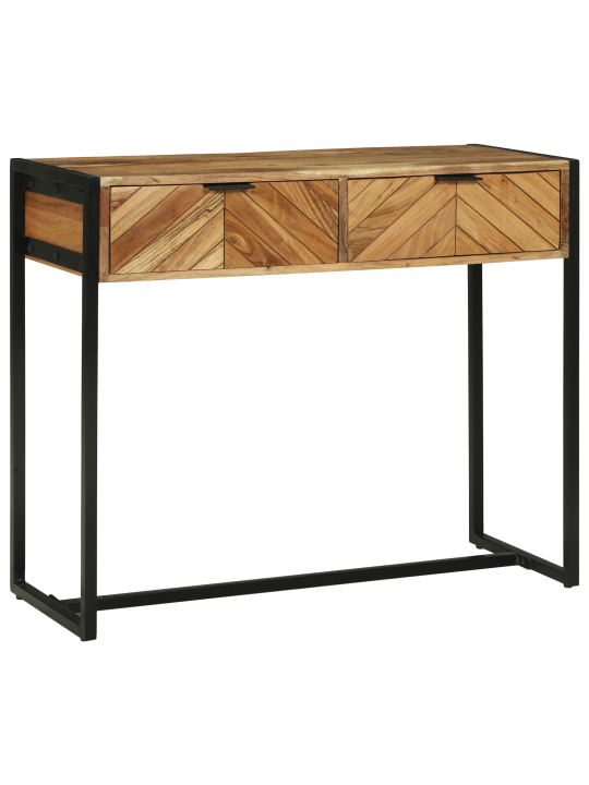 Konsolipöytä 90x35x75 cm massiivipuu akasia