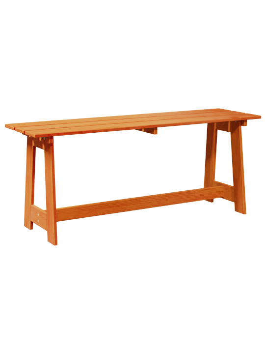 Ulkopenkki akaasia 119x35x47 cm kiinteä puu mänty